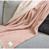 Wool blanket - Herringbone - Rosestone