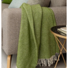 Wool blanket - Herringbone - Moss