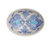 Soap Dish - blue pottery - bleu ciel - POR558