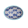 Soap Dish - blue pottery - bleu - POR557