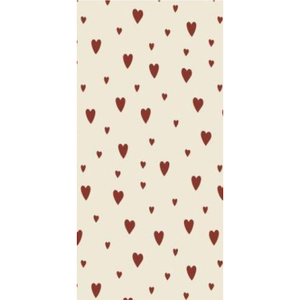 Serviettes en papier - Red Hearts - 16 pces - 95986-33