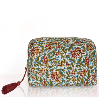 Travel Pouch - Reema - Olive