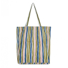 Tote Bag - La vie est belle - Multi stripe - Olive