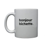 Tasse Bonjour bichette