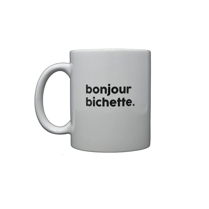 Tasse Bonjour bichette