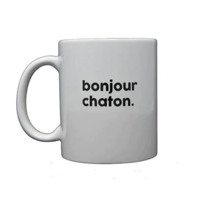 Tasse Bonjour beauté