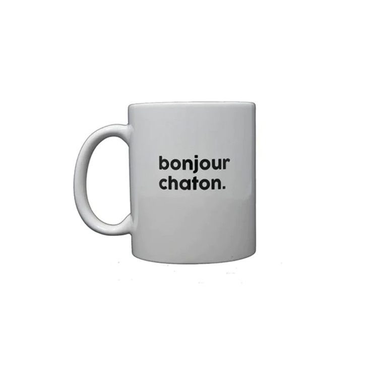 Tasse Bonjour beauté