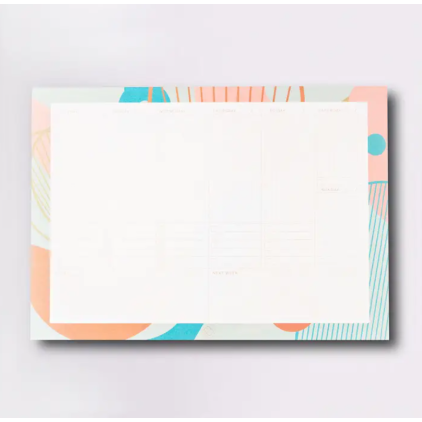 Carnet de plannification hebdomadaire - Beacon