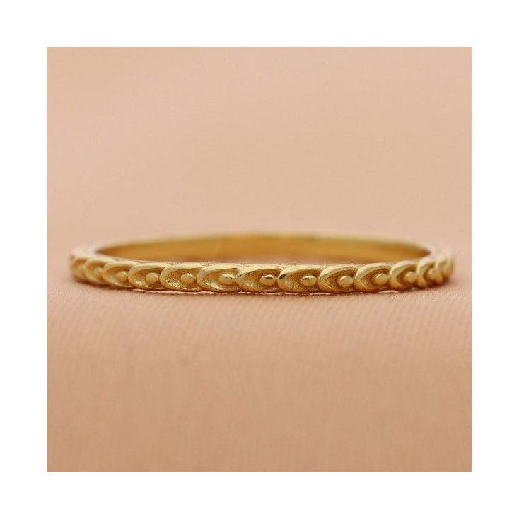 Ring size 56 Brianna rounds and dots, g.pl. 4548-GB-056