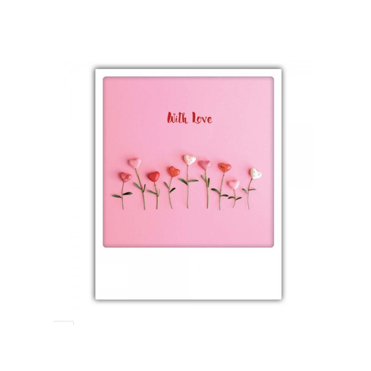 Carte postale Love flowers ZG0297EN
