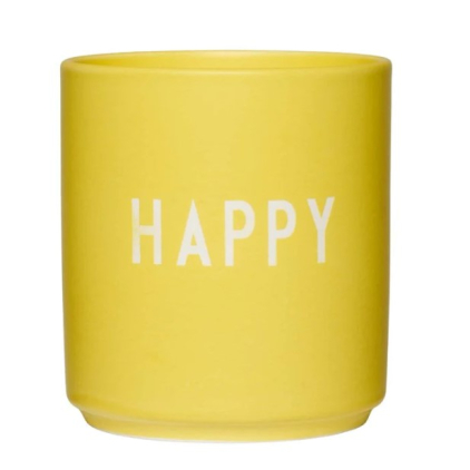 Favourite cup - Happy - Jaune
