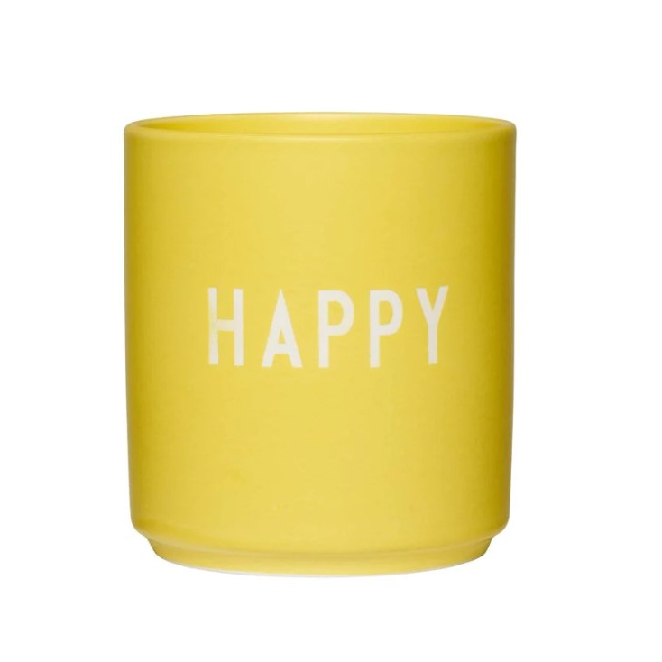 Favourite cup - Happy - Jaune