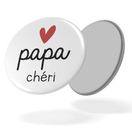 Aimant - love 32 - Papa Cheri