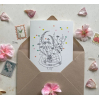 Papillonnage - carte postale - surprise