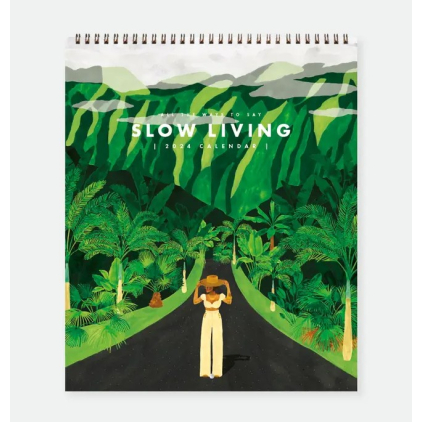 Calendrier 2024 illustré - Slow Living