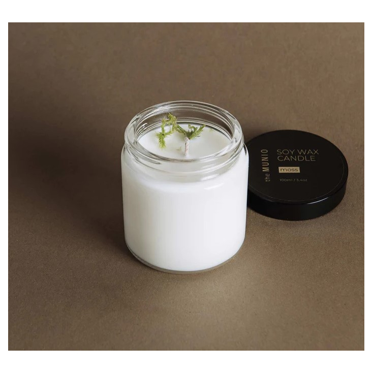 So wax candle- 100ml - Moss