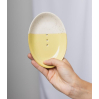 Soap Dish - Rustic - Yellow - POR316