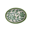 Soap Dish - blue pottery - vert - POR556
