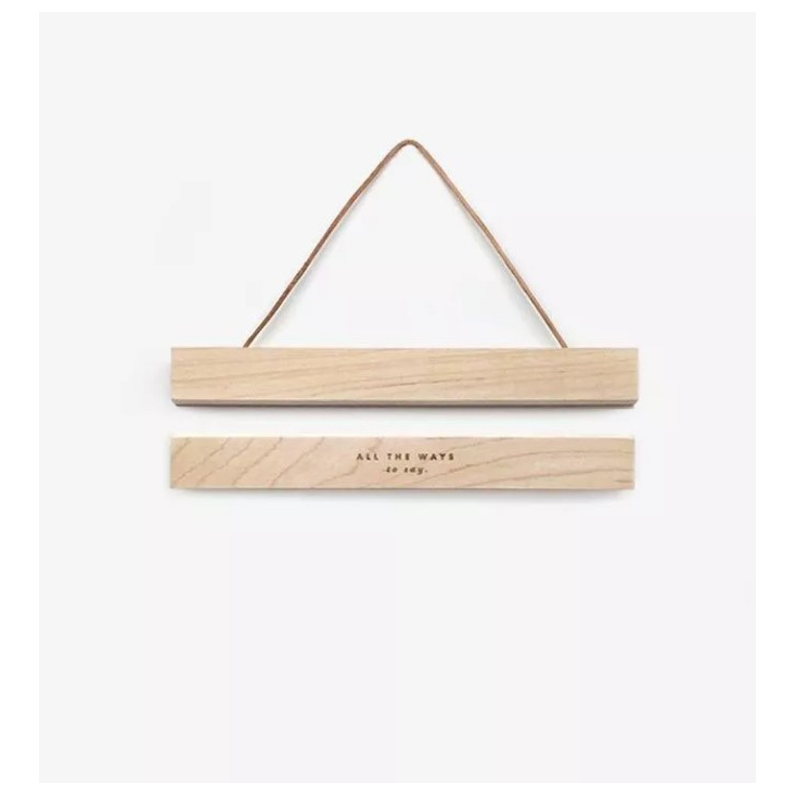 Wooden Magnetic Hanger Medium