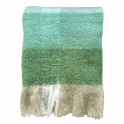 Plaid - Pea green