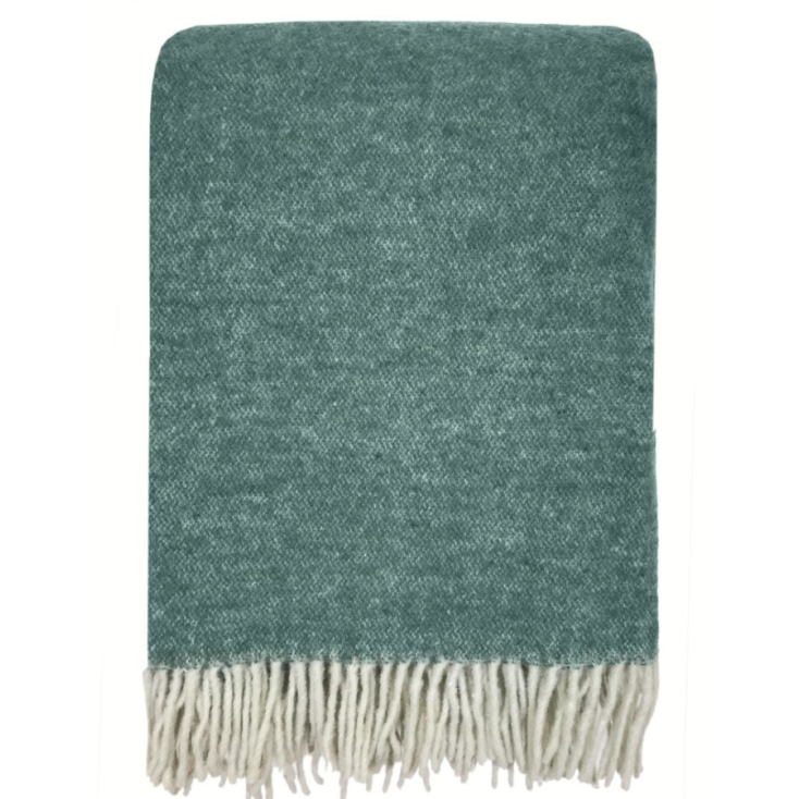 Plaid en laine - Easy green
