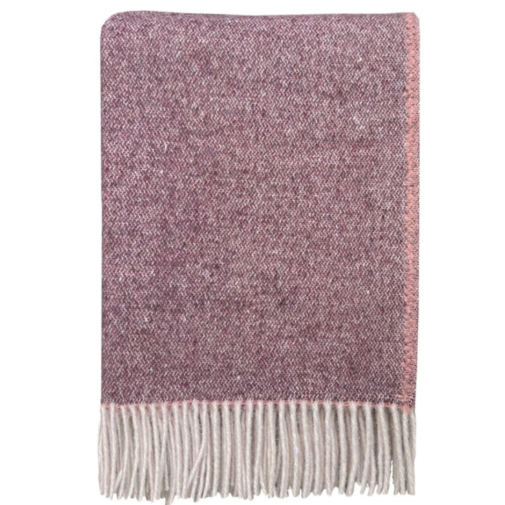 Plaid en laine - Rosewood