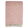 Plaid en laine - Misty pink