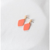 Boucles d'oreilles - woods - 5 - rose
