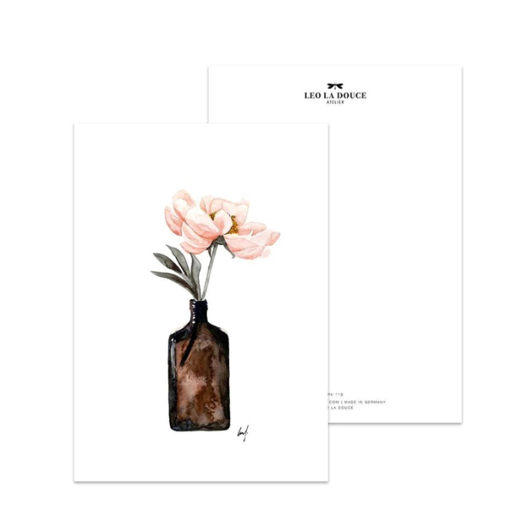 Postcard Coral Blossom - 062