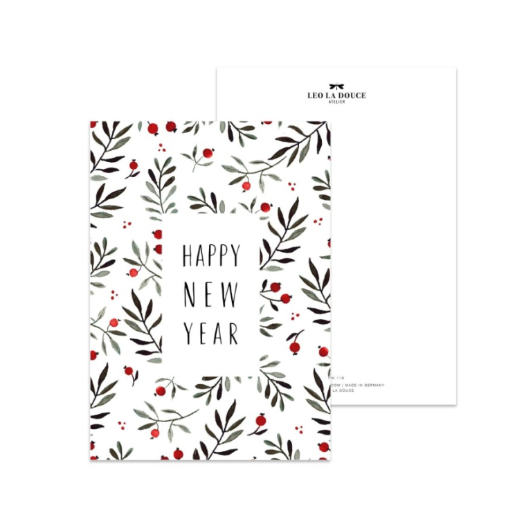 Postcard Happy New Year - 199