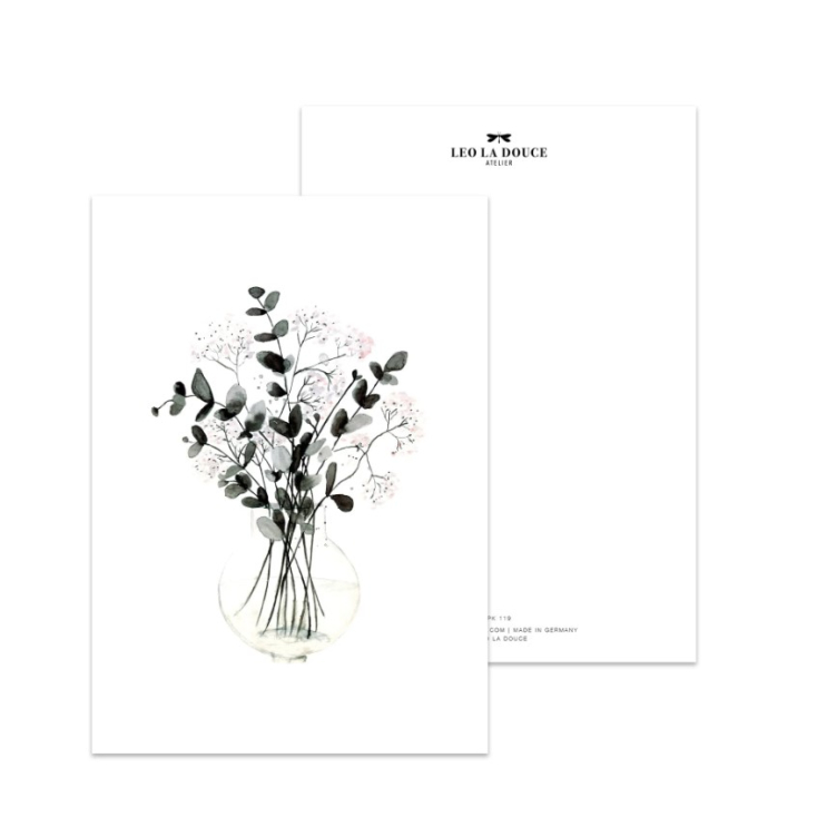 Postcard Pale Eucalyptus - 208