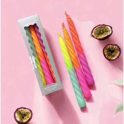 Dip Dye Autumn - shades of passionfruit