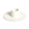 Candle Holder Pop White