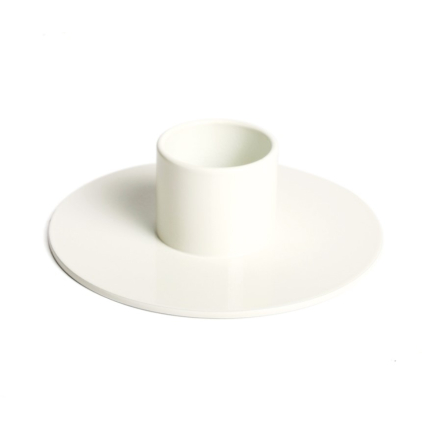 Candle Holder Pop White