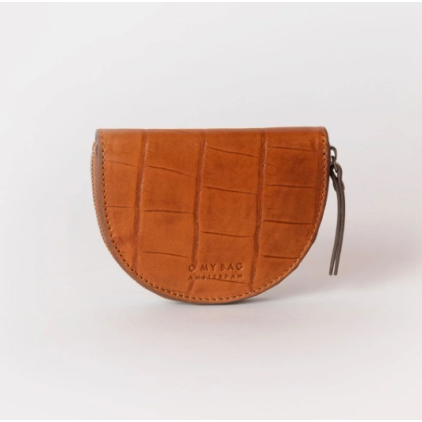 Porte-monnaie Laura - Cognac Croco Leather
