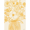 Poster 30 x 40 cm - Yellow Flowers I - La Poire