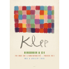 Poster 30 x 40 cm - Paul Klee - Exhibition Paris