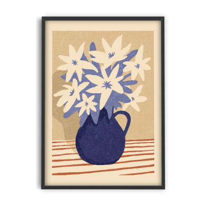Poster 30 x 40 cm - Anouk - Lilies
