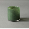 Lyric candle holder small - dark green