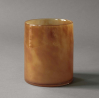 Lyric candle holder large - brown