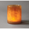 Lyric candle holder large - brown