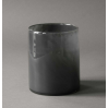 Lyric candle holder large - dark grey