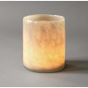 Lyric candle holder large - dark grey