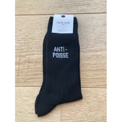 Chaussettes - Anti-poisse noir 40/45