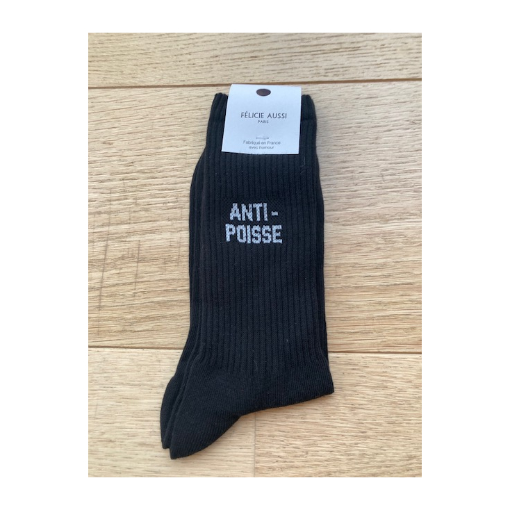 Chaussettes - Anti-poisse noir 40/45