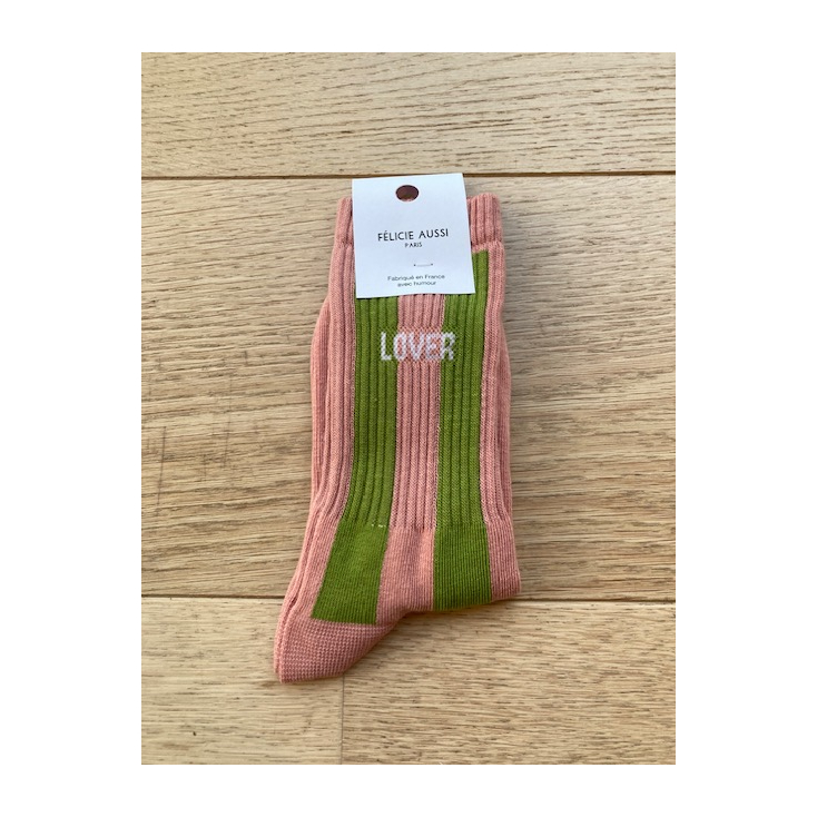 Chaussettes - Lover - rose/bambou 36/40