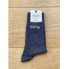 Chaussettes - Chaton - marine paillettes 36/40