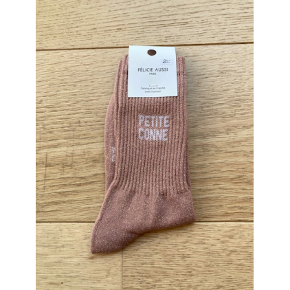 Chaussettes - Petite conne - paillettes 36/40