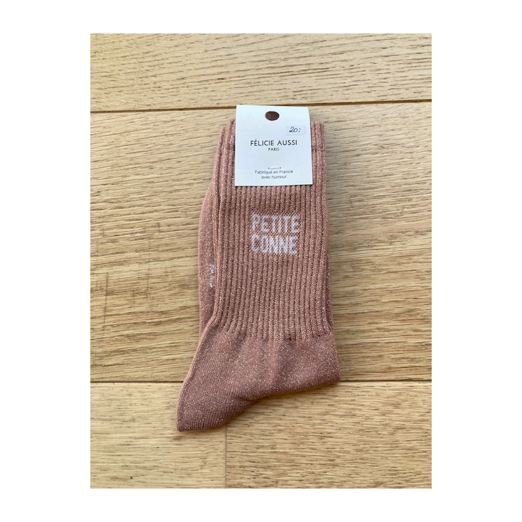 Chaussettes - Petite conne - paillettes 36/40