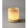 Lyric candle holder medium- warm grey